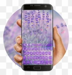 Purple Lavender Love Keyboard - Google Play Samsung Galaxy Emoji