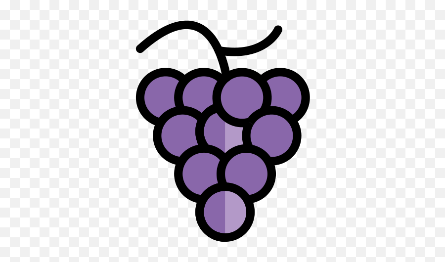 Grapes - Clip Art Emoji,Grapes Emoji