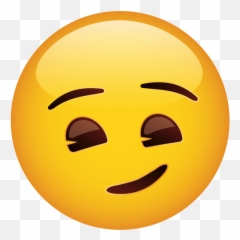 Emoji - Smiley,Smirk Emoji