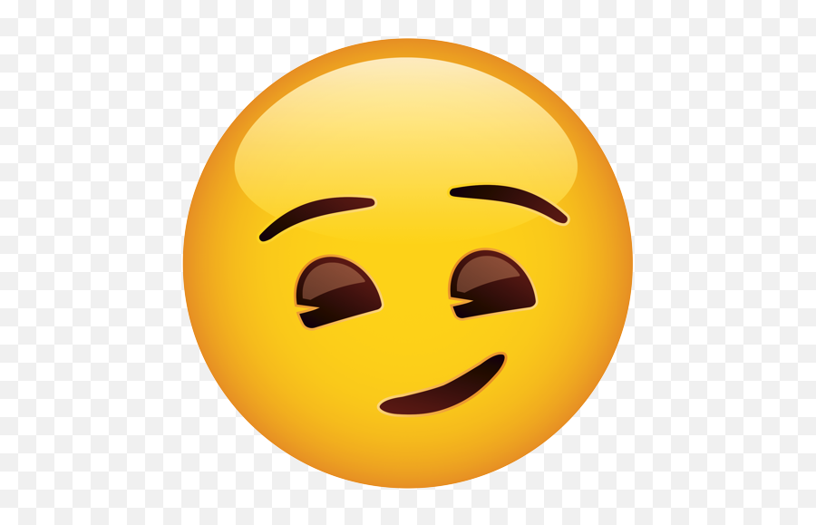Emoji - Smiley,Smirk Emoji