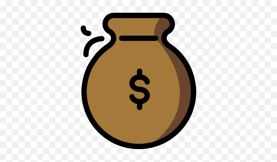 Money Bag - Clip Art Emoji,Money Bag Emoji Png
