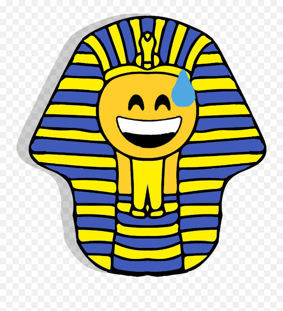Funny Emotions Social Media Style Pharaonic - Pharaoh Emoji,Shocked Emoji