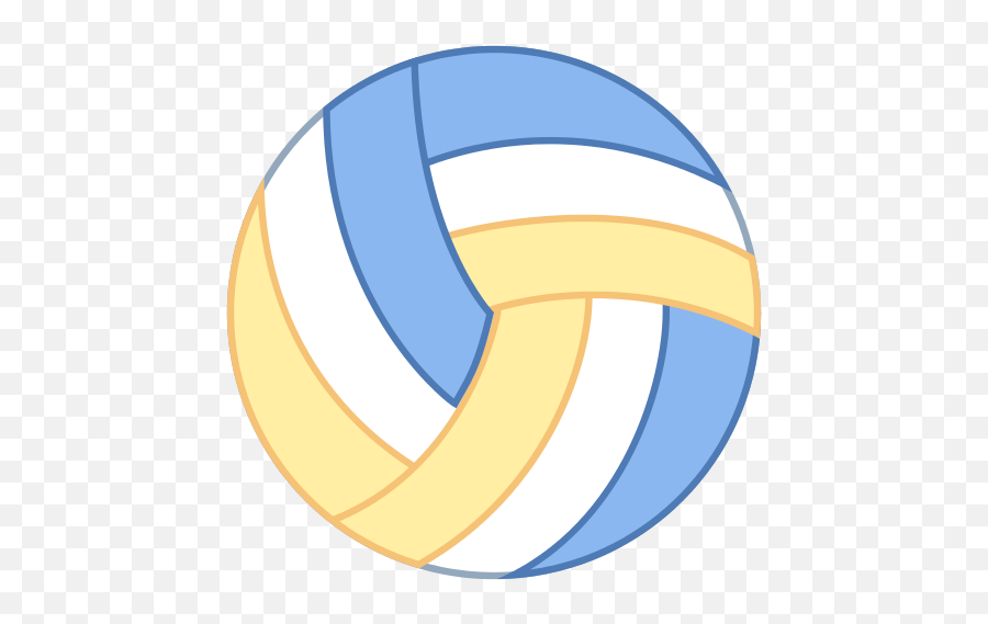 Volleyball Png Transparent Free - Volleyball Icon Vector Png Emoji,Volleyball Emojis