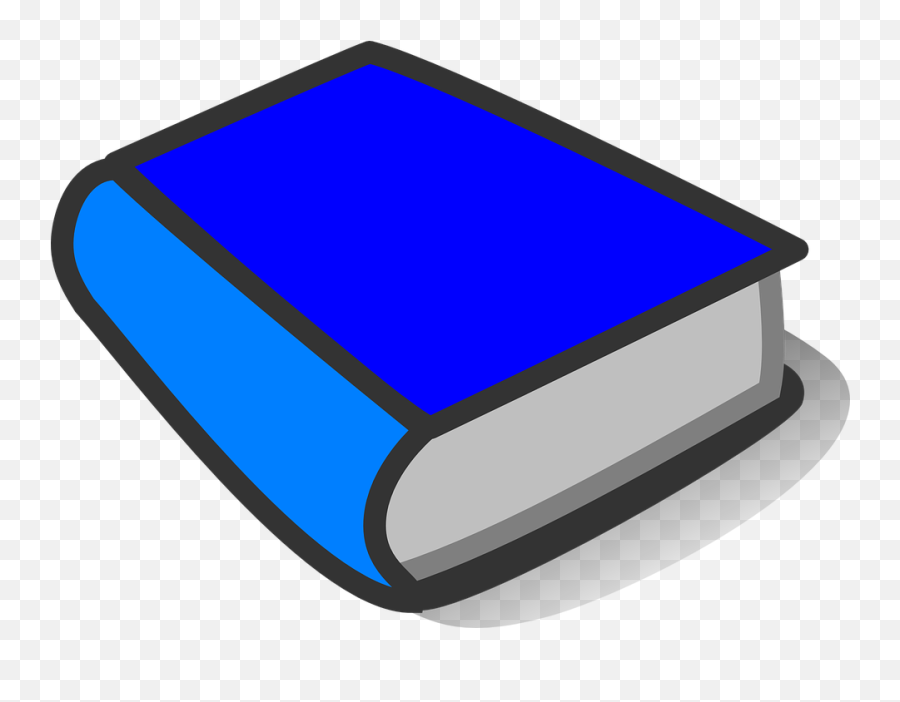 Book Blue Bright - Clipart Transparent Green Book Emoji,Emoji Dictionary Book
