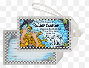 When Life Becomes A Roller Coaster - Wonderful Wacky Women Zippered Bag Emoji,Arms In The Air Emoji