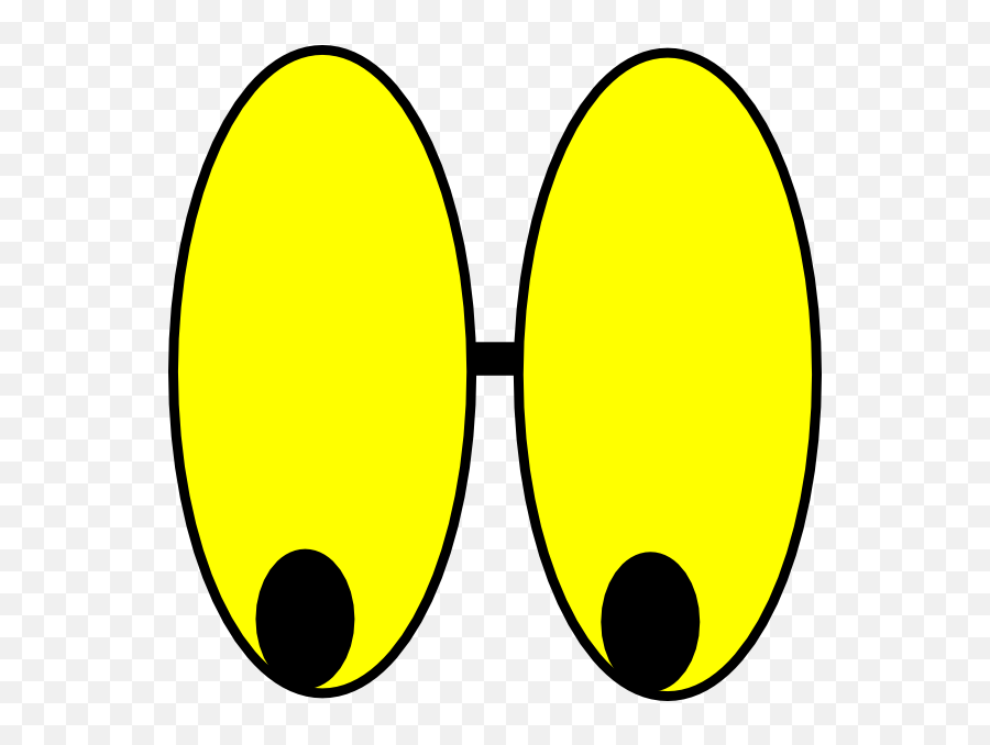 Eyes Watching You Clipart - Yellow Eye Clipart Png Emoji,Watching Eyes Emoji