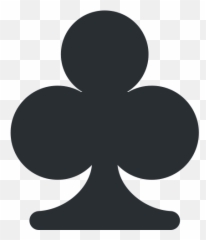 Club Suit Emoji Meaning With Pictures - Club Suit Emoji,Joystick Emoji
