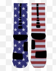 Usa Flag Custom Nike Elites In 2020 - Sock Emoji,Emoji Bikini Woman Flag