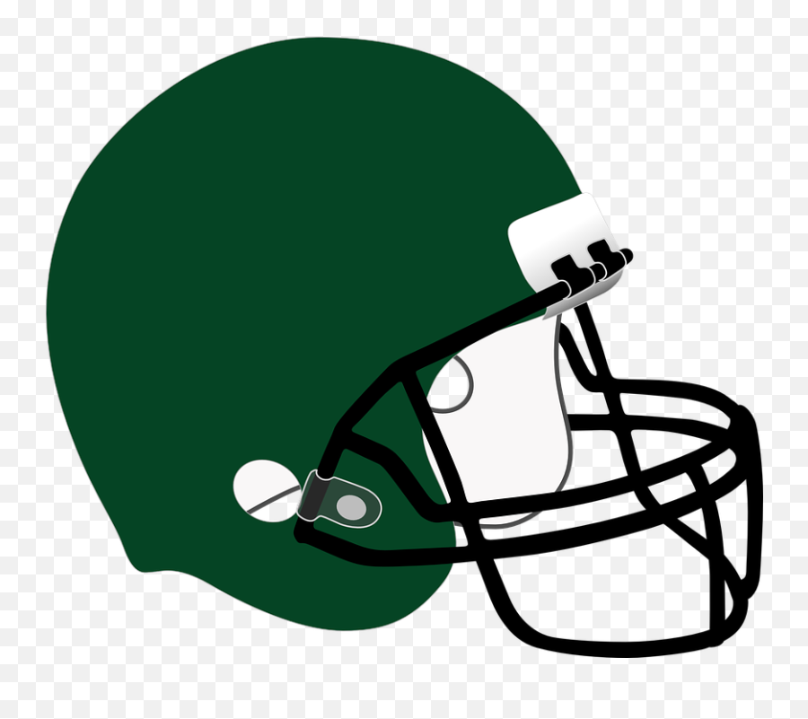 Helmet Football Basketball - Green Football Helmet Clipart Emoji,Emoji Football Players