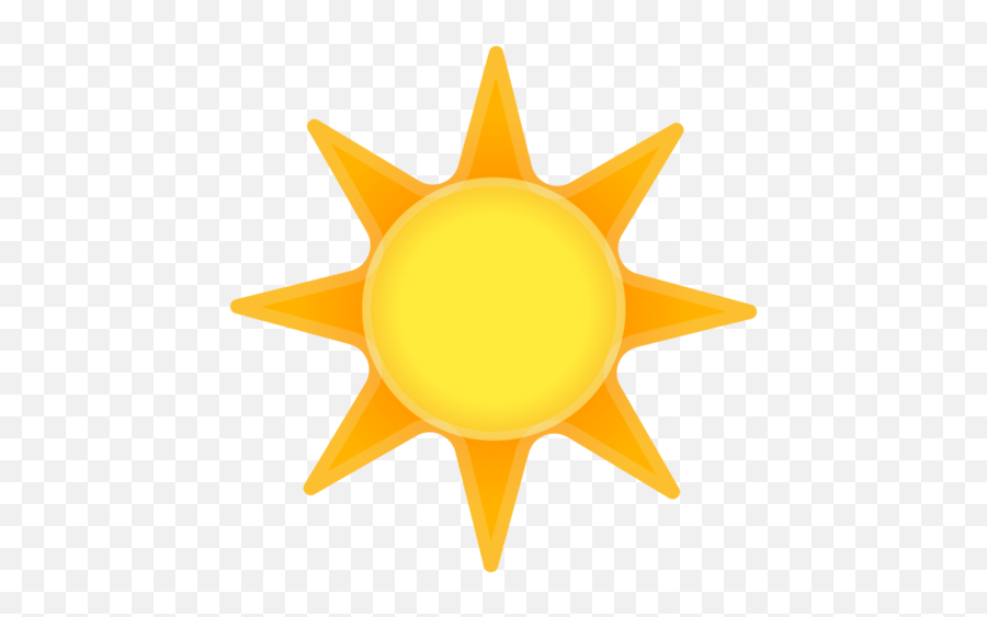 Sun Emoji - Sun Emoji Without White Background,Emoticon Meanings Iphone