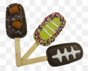 Football Cakesicles - Chocolate Emoji