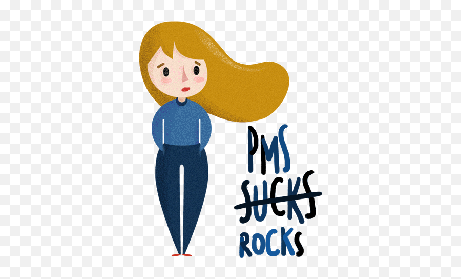 Bloody Marrie - Girl Problems Stickers By Aleksandar Simovic Cartoon Emoji,Bloody Emoji