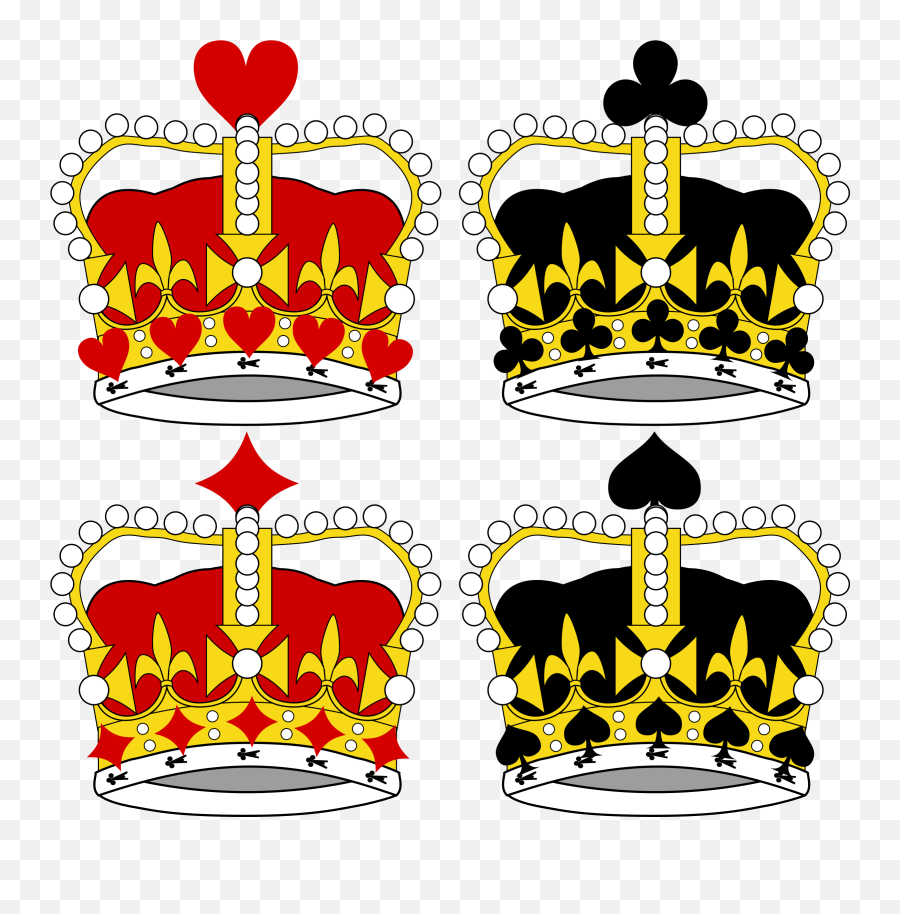 Queen Clipart Spade Queen Spade Transparent Free For - Playing Cards Queens Crown Emoji,Card Suit Emoji