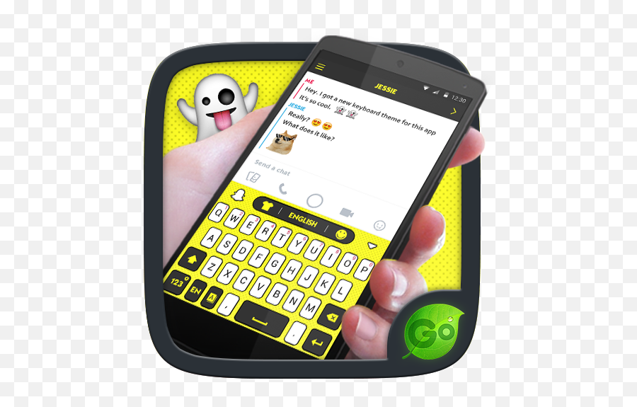Go Keyboard Theme For Chat U2013 Apps On Google Play - Smartphone Emoji,Speechless Emoticons