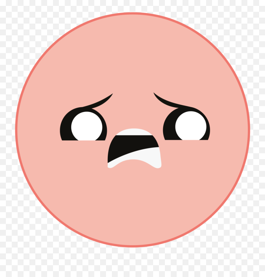Emojis Kit Min Kam - Circle Emoji,Horrified Emoticon