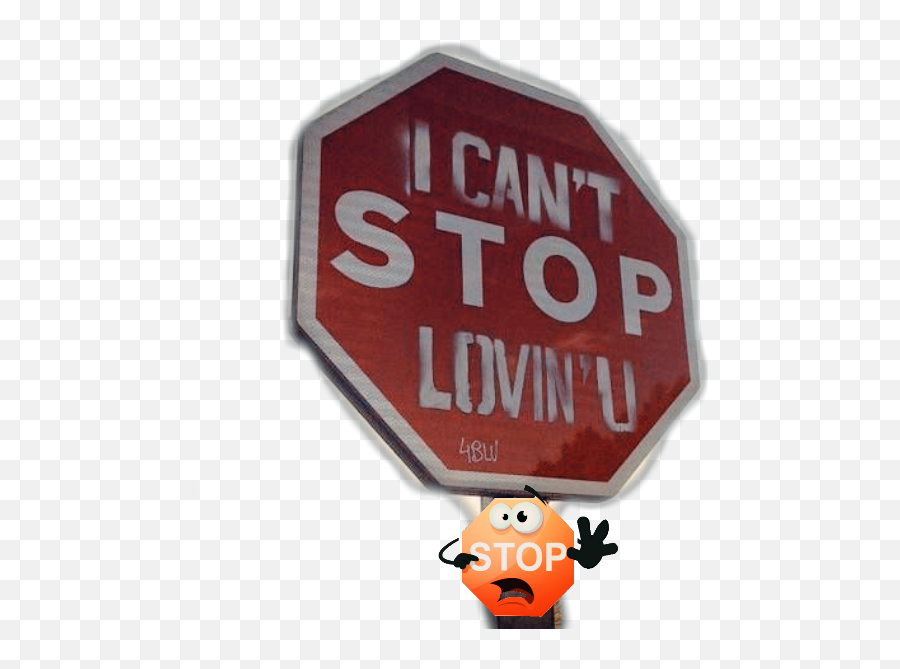 Stop Sign Sticker Challenge On Picsart - Language Emoji,Stop Sign Emoji