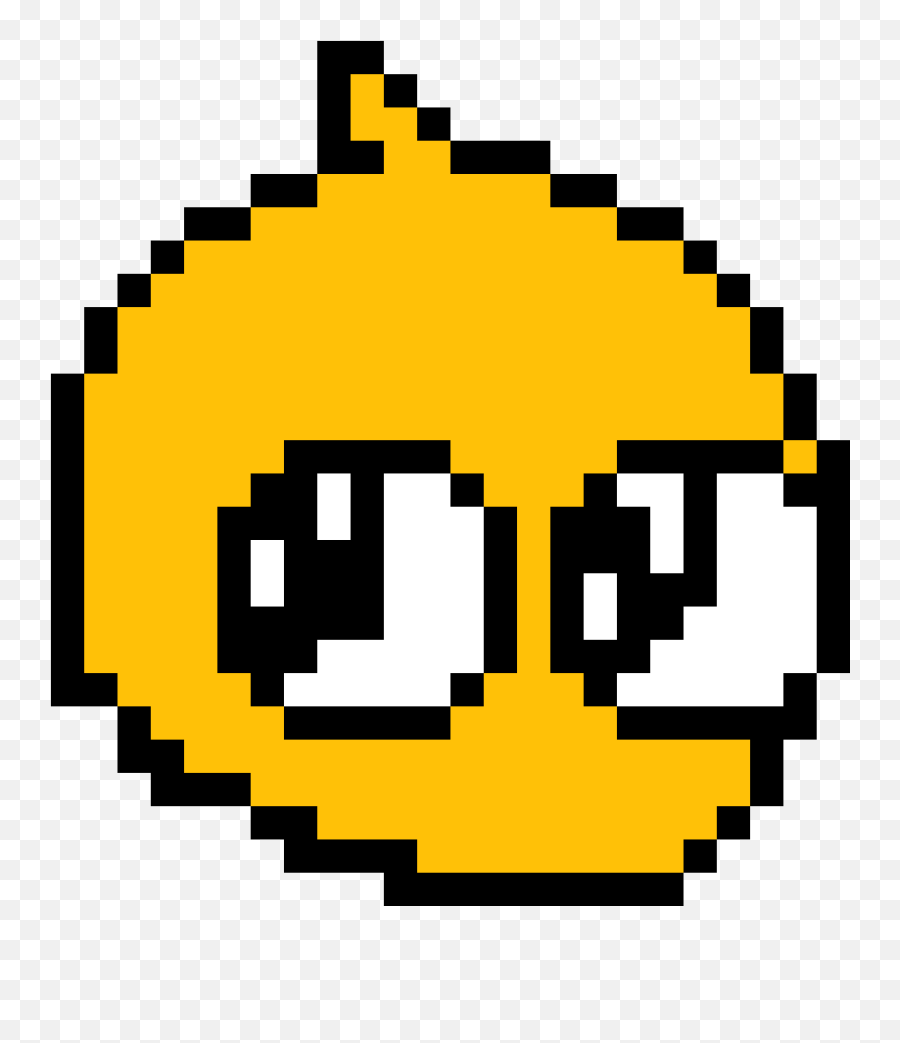 Pixilart - Cursed Emoji 2 By Henrytopersson Possible To Make A Perfect Circle,Emoji Pixel Art