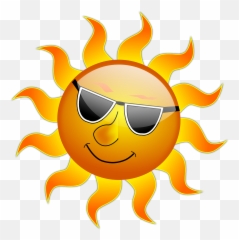 Cool Sun Emoji - Animated Picture Of Summer,Sun Emoji