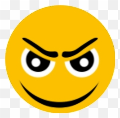 Smirk Emoticon Emoji Letsseeyoudobetter Freetoedit - Smiley,Smirk Emoji