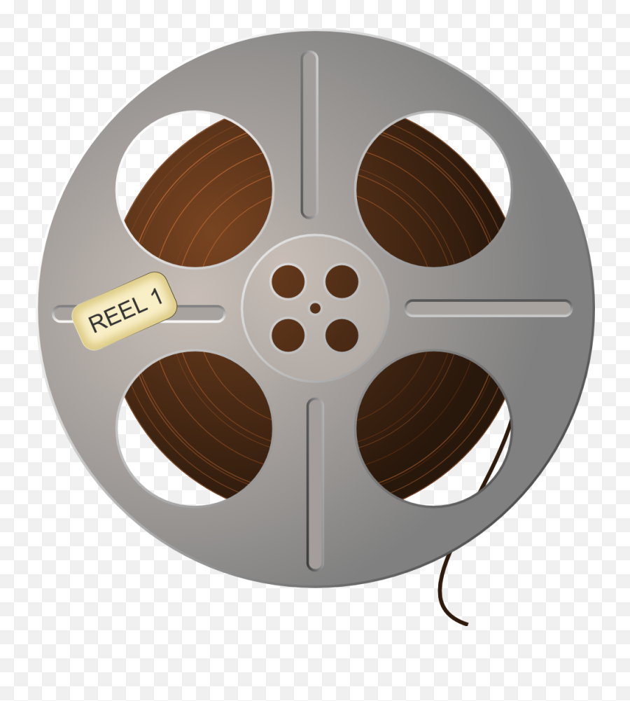 Movie Reel Film Reel Clipart Free Clipart Images - Clipartix Clip Art Movie Tape Film Emoji,Clapboard Emoji
