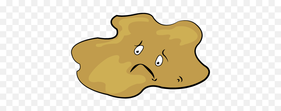 Runny Watery Diarrhea Poop - Clip Art Emoji,Pooping Emoji