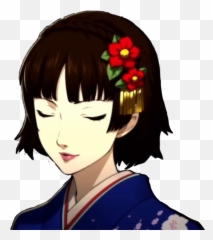 Kimono Makoto But Its Now A Sprite - Persona Emoji