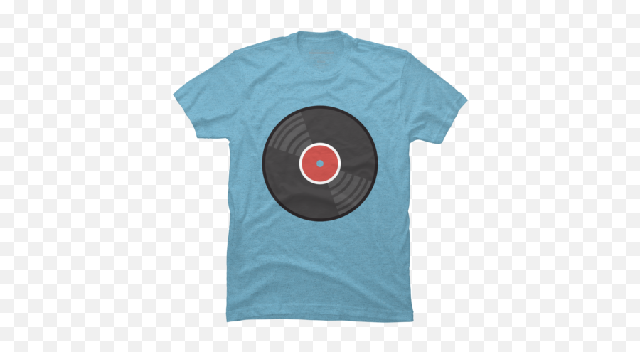 Design By Humans Collective Store - Sunset T Shirts Emoji,Vinyl Record Emoji