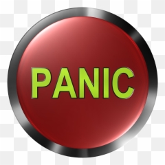 Panic Button Panic Button Emergency Red - Panic Mood Transparent Background Emoji,Ipad Emoji Keyboard