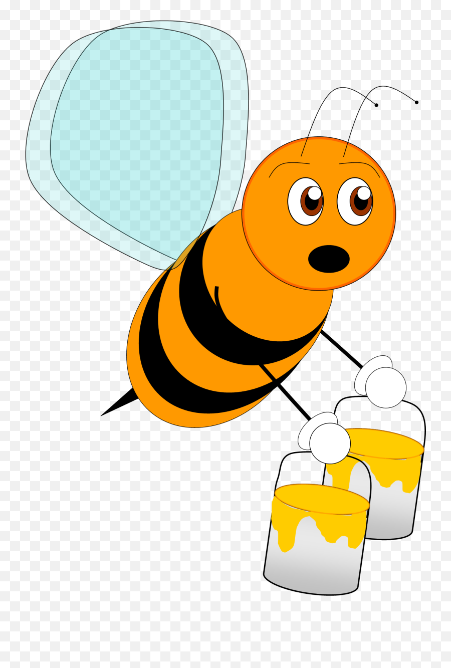 Tired Bee Transparent Png Clipart - Clip Art Emoji,Zzz Ant Ladybug Ant Emoji