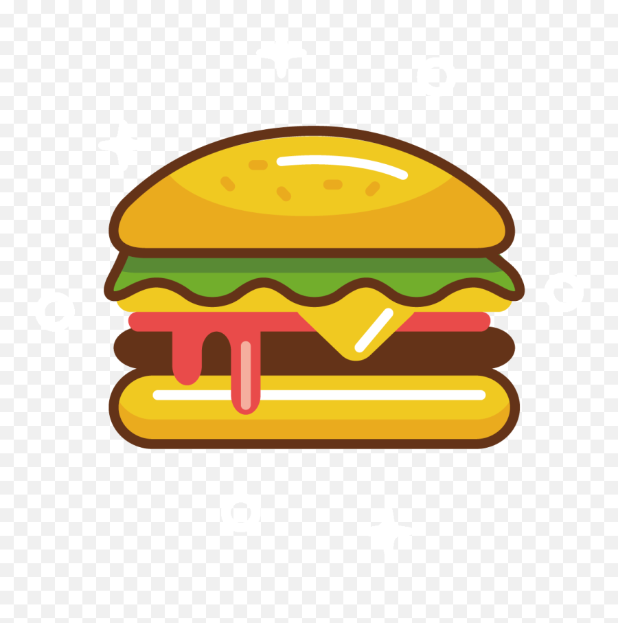 1776 Burger Free Clipart - Hamburger Emoji,Cheeseburger Emoji