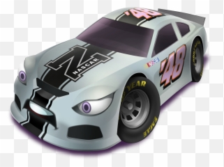 Nascar In Conjunction With App Developer Stikoji Inc - Race Car Emoji