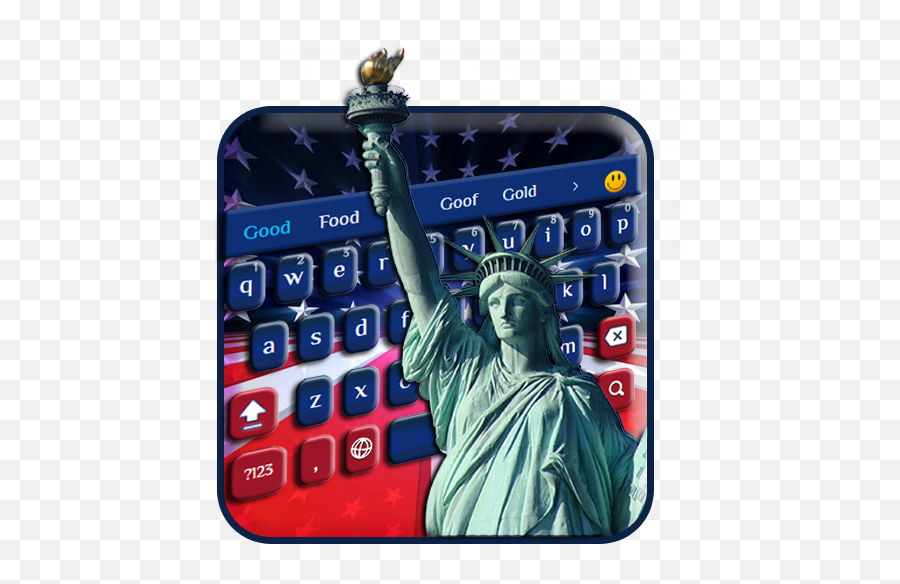 Celebrate Independence With Us - Statue Of Liberty Emoji,Emoji Keyboard Extra