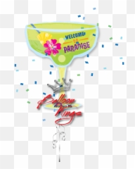 Margarita Paradise Glass - Wine Glass Emoji,Margarita Emoji