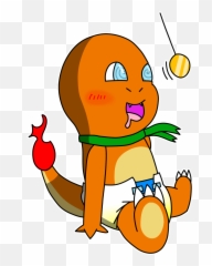 Clean Clipart Messy Person - Hypnotized Charmander Emoji,Finger Guns Emoticon
