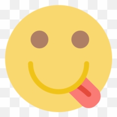 Happy Emoticon Face Tongue Out Interface Emoticons - Wow Emoji