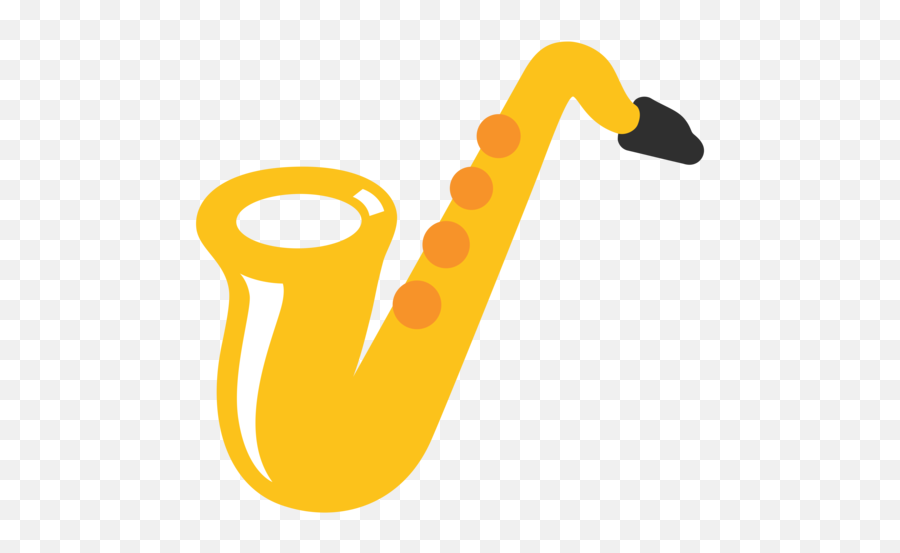 Saxophone Emoji - Emoji Saxofon,Saxophone Emoji
