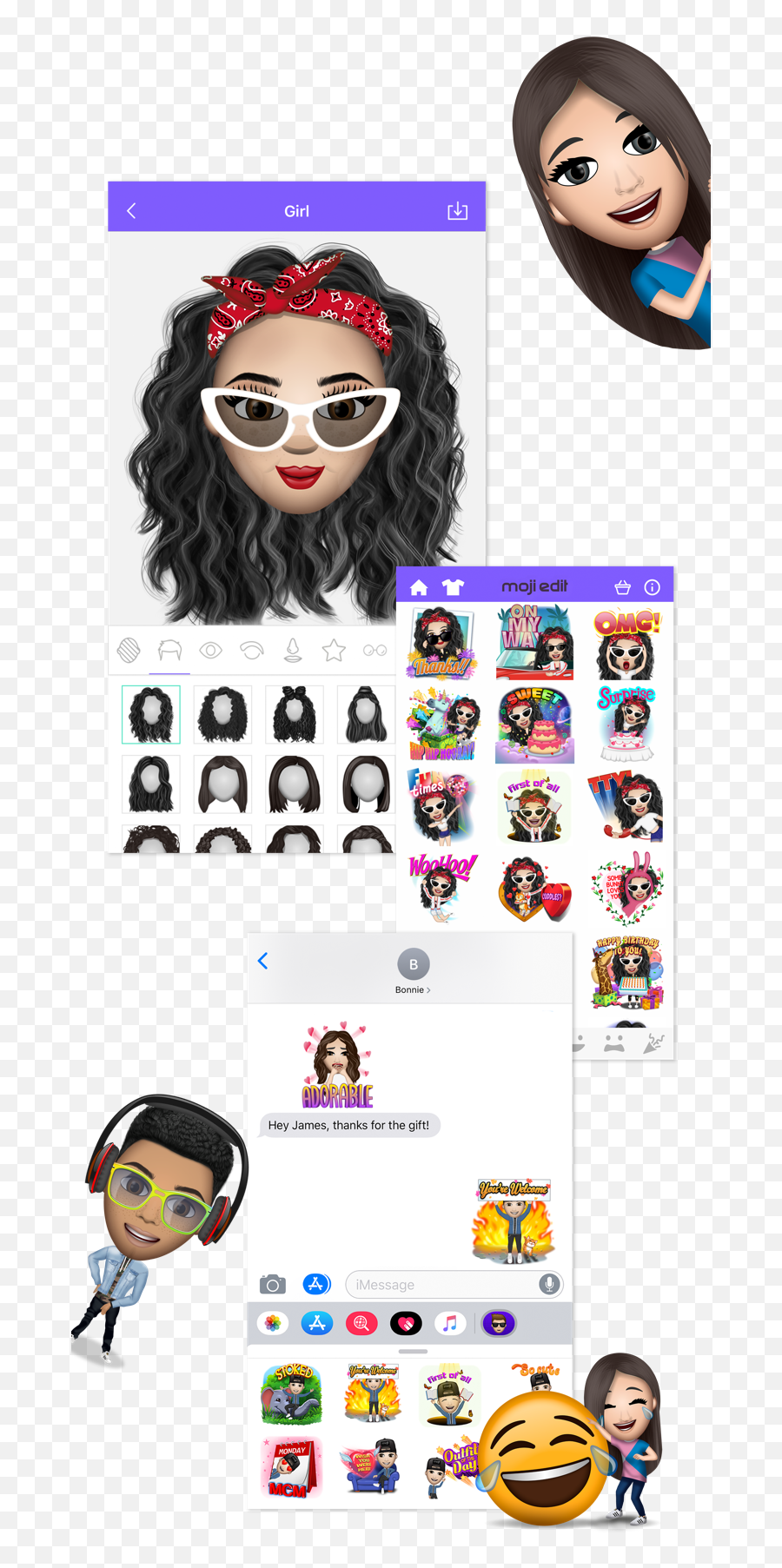 App Store Story - Cartoon Emoji,Twin Emoji