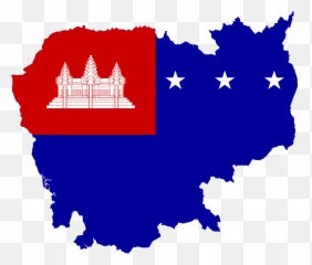 Flag Map Of Cambodia - Cambodia Flag And Map Emoji,Khmer Flag Emoji