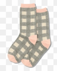 Womens Santa Smile Emoji Socks -