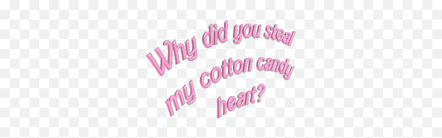 Pink Cotton Candy Cottoncandy Tumblr Sweet Quote Heart - Quotes Melanie Martinez Png Emoji,Cotton Candy Emoji