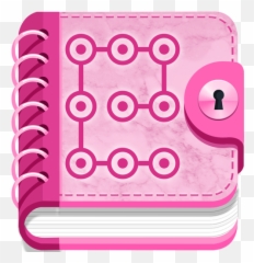 Secret Diary With Lock - Emoji