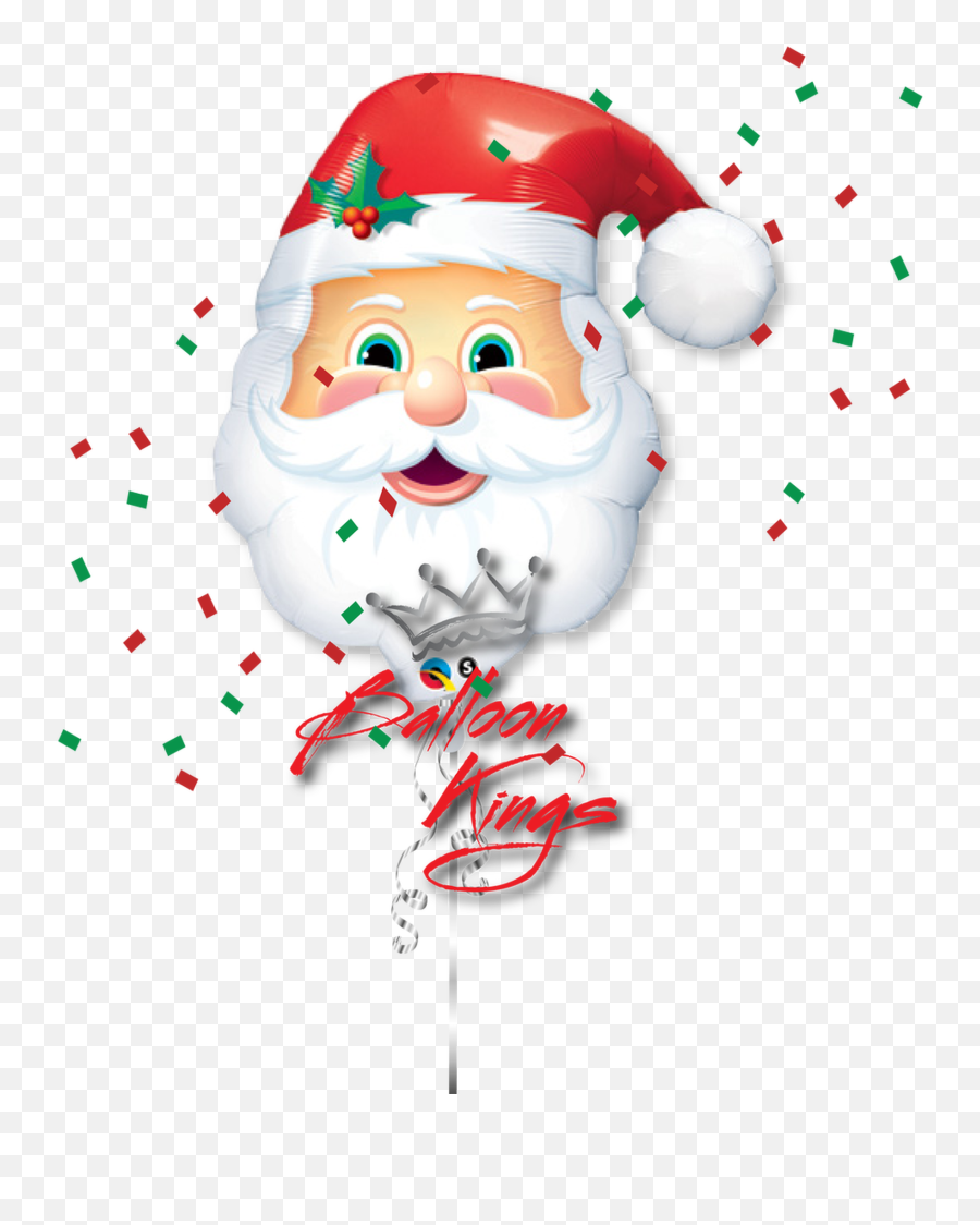 Santa Head - Imágenes De Un Santa Claus Emoji,Christmas Eve Emoji