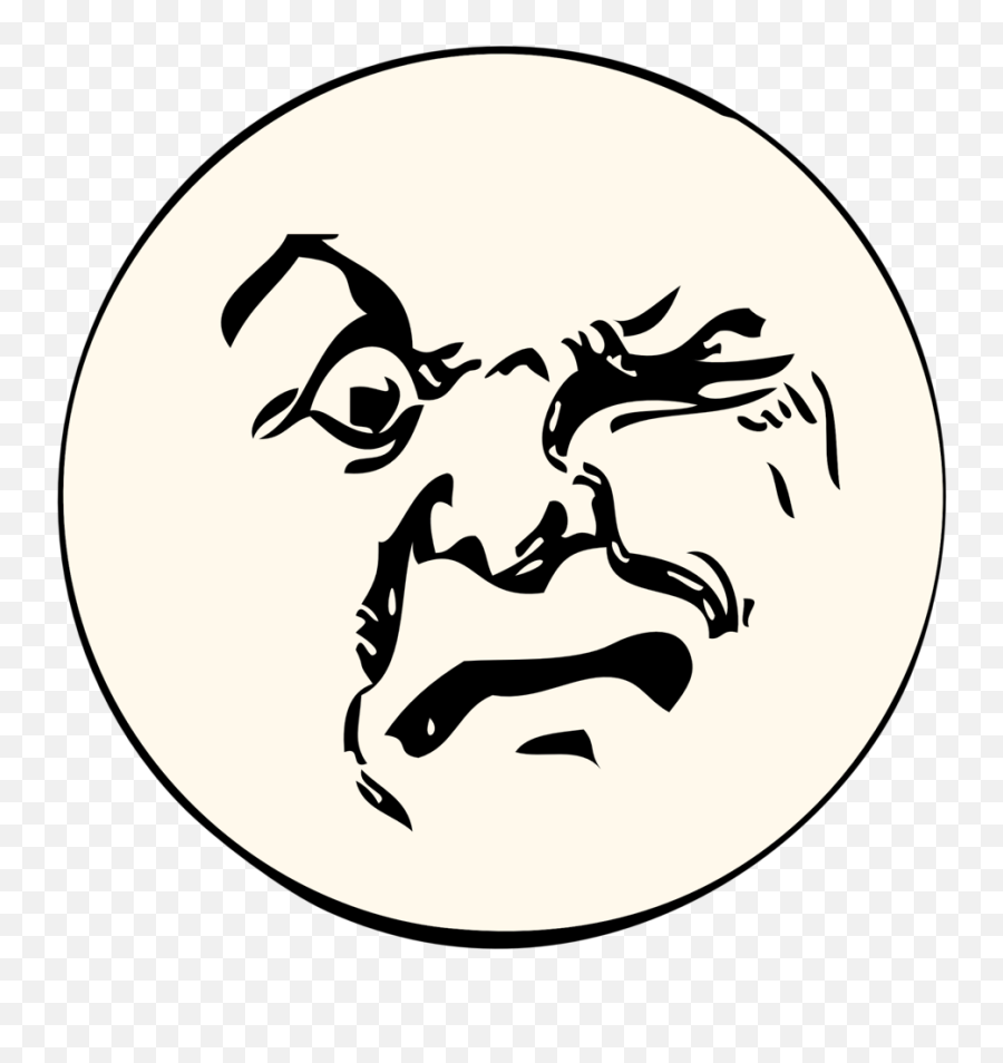 Public Domain Clip Art Image - Rocket Man Ray Bradbury Quotes Emoji,Full Moon With Face Emoji