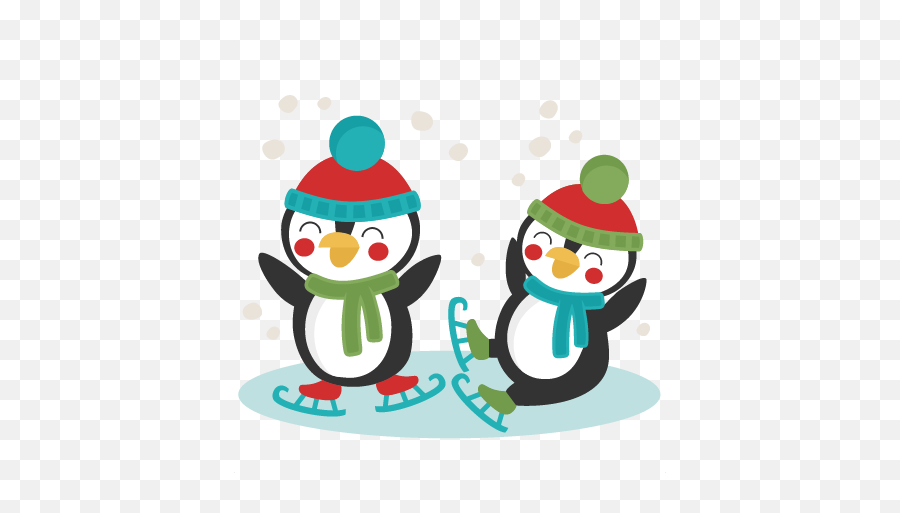 Ice Skating Penguin Clipart - Ice Skating Penguin Cartoon Emoji,Ice Skate Emoji