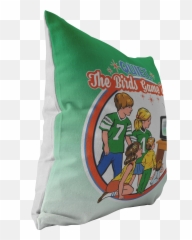 Quiet The Birds Are On Retro Pillow Emoji