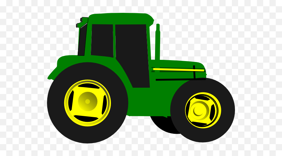 Green Tractor Clip Art - Green Tractor Clipart Emoji,Tractor Emoji