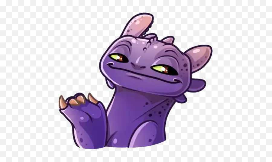 Purple Dragón Calaamadaha Dhejiska Ah Ee Loogu Talagalay - Cartoon Emoji,Purple Pickle Emoji