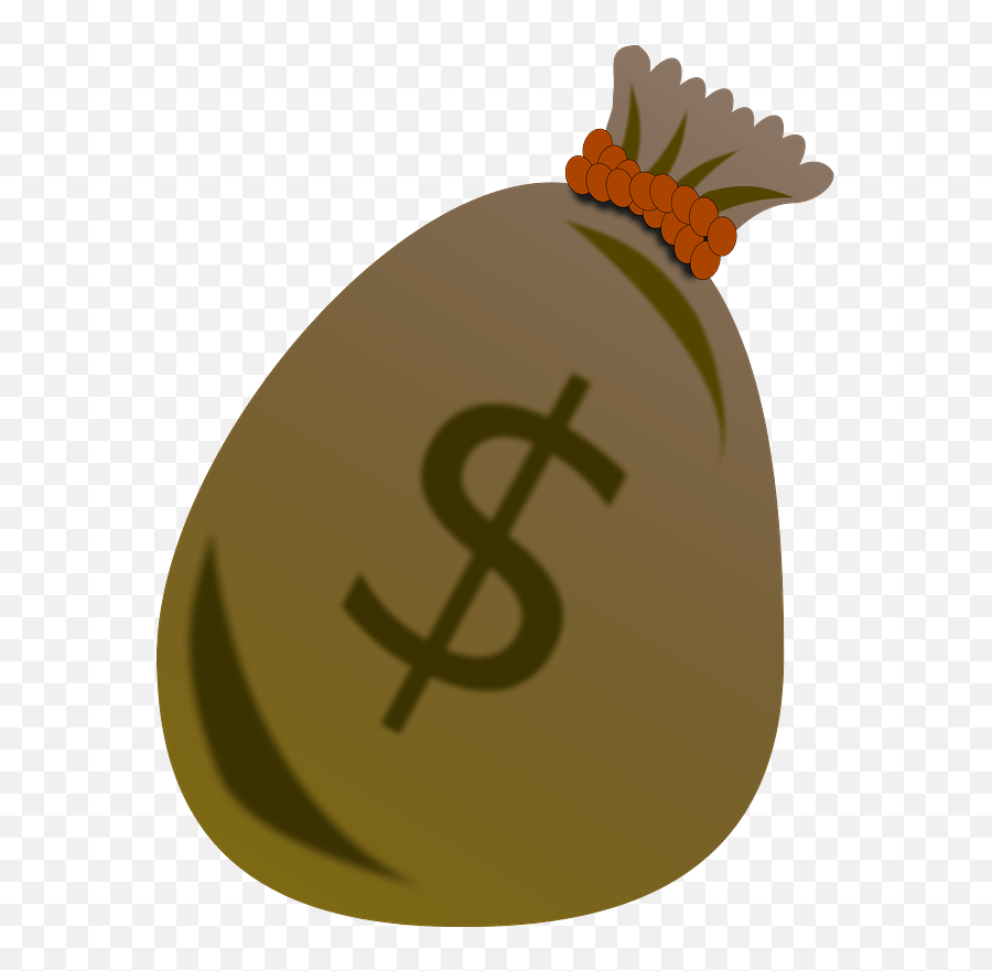 Money Bag Clipart - Symbol Of Income Emoji,Moneybag Emoji