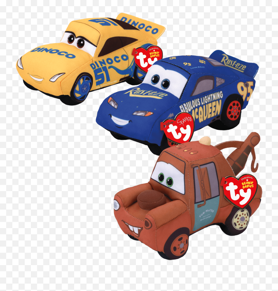 Cars 3 Bundle - Ty Cars Emoji,Car Emoji Transparent