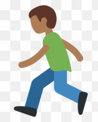 Twemoji2 1f3c3 - Body Emoji,Shocked Emoji